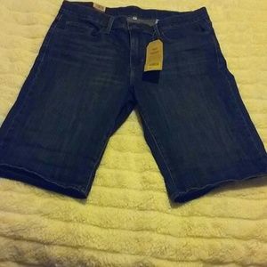 Levi's Mid Rise Denim Bermuda Shorts (Sz.14/32 Waist)